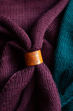 Load image into Gallery viewer, Leather Bandana Slide Rings