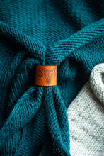 Load image into Gallery viewer, Leather Bandana Slide Rings