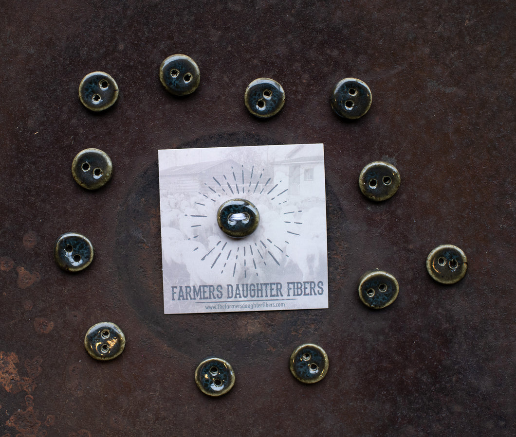buttons on a flat surface