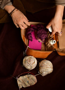 yarn kit overhead view