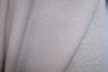 Load image into Gallery viewer, Close-up of gray fabric with a textured pattern