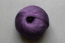 Load image into Gallery viewer, Purple yarn ball on a gray background