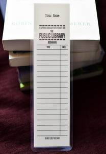 public library bookmark