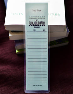 public library bookmark