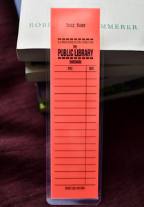 public library bookmark