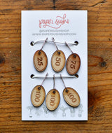 Paper Sushi Cast On Stitch Markers
