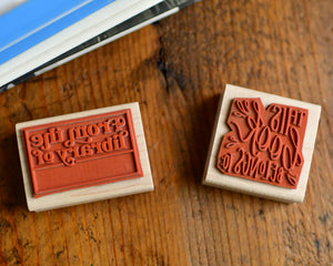 Book Lovers Book Stamp