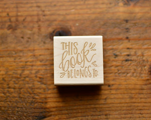 Book Lovers Book Stamp