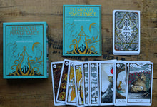 Load image into Gallery viewer, Elemental Power Tarot Deck and Guidebook