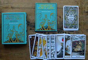 Elemental Power Tarot Deck and Guidebook