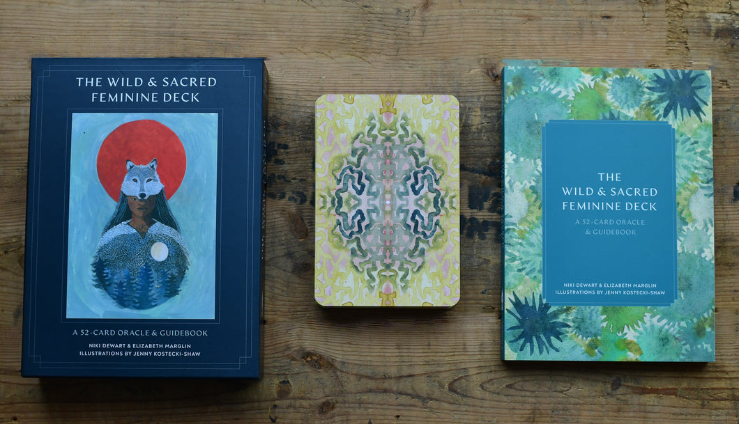 The Wild and Sacred Feminine Guidebook and Oracle Deck