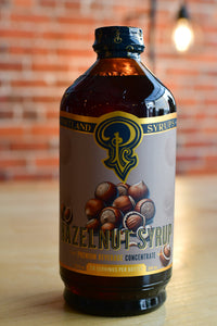 hazelnut syrup beverage concentrate