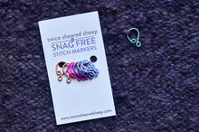 Load image into Gallery viewer, Snag Free Stitch Markers -- Twice Sheared Sheep