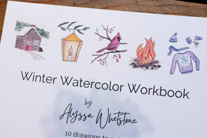 Watercolor Workbook - Alyssa Whetstone Art