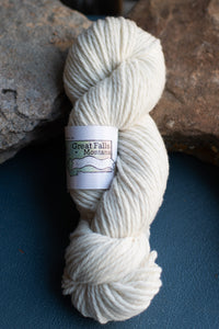 white skein of yarn