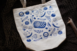 Sardine Tote Bags