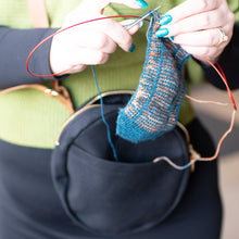 Load image into Gallery viewer, knitting materials in small bag
