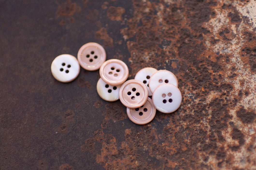 pink shank buttons