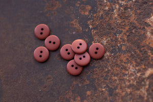 red flat buttons