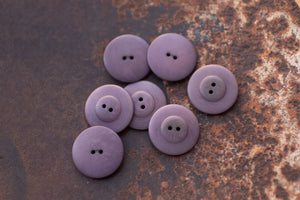 purple flat button