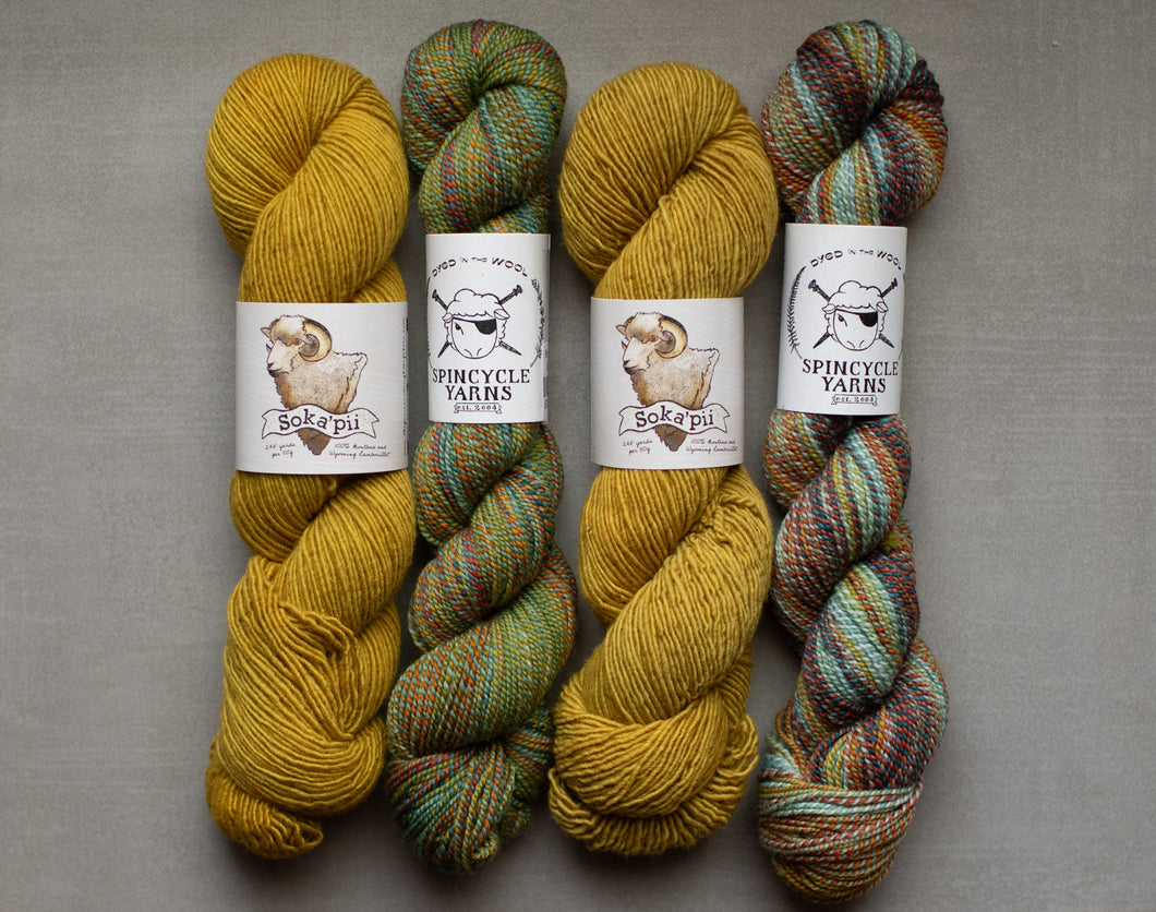 soka'pii and spincyle yarn yarn hanks