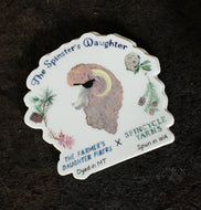 Spinster's Daughter Sticker