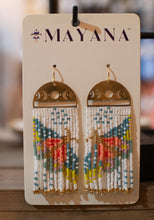 Load image into Gallery viewer, Beaded Handwoven Earrings - Mayana Designs Co