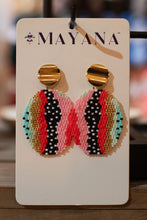 Load image into Gallery viewer, Beaded Handwoven Earrings - Mayana Designs Co