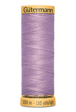 Load image into Gallery viewer, Spool of purple thread with 'Gäutermann' branding on a white background
