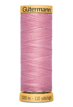 Load image into Gallery viewer, Spool of pink thread with 'Götermann' branding on a white background