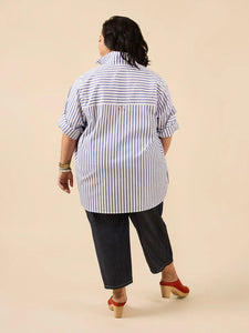 Jenna Shirt + Shirtdress Pattern by Closet Core