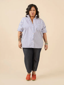 Jenna Shirt + Shirtdress Pattern by Closet Core