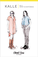 Kalle Shirt + Shirtdress Pattern by Closet Core