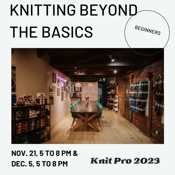 Knitting Beyond Basics -- Nov/Dec