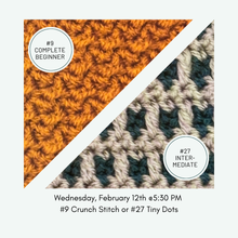 Load image into Gallery viewer, learn to knit flyer