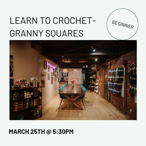 Learn to Crochet Granny Squares - March