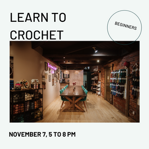 Learn to Crochet-November 2023