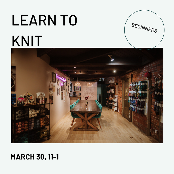 Learn to Knit - March 2024
