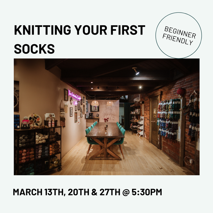 Knitting Your First Socks - March