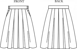 front and back diagram