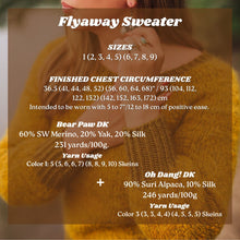 Load image into Gallery viewer, Flyaway Sweater Kits PREORDER