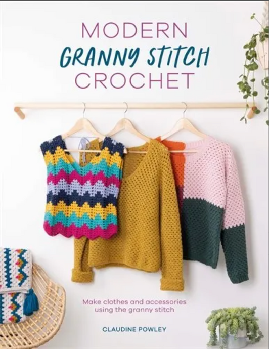 modern granny stitch crochet