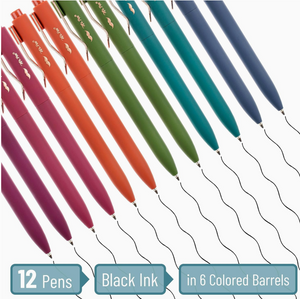 12 pack of black ink pens