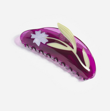 Load image into Gallery viewer, flower hair clip pink