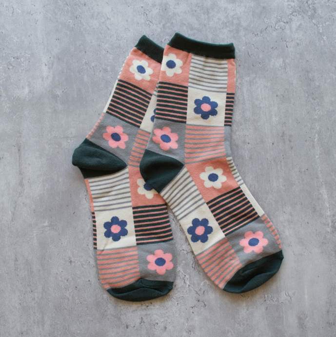 flower socks