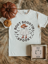 Load image into Gallery viewer, boot scootin spooky shirt