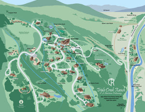 triple creek ranch map