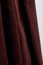 Load image into Gallery viewer, Close-up of dark brown fabric texture