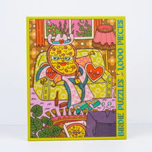 Load image into Gallery viewer, Colorful puzzle box with a cartoon owl character on a white background
