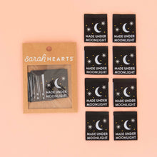 Load image into Gallery viewer, Sarah Hearts Woven Labels